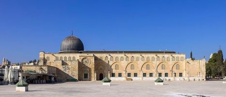 Al Aqsa Mosque, Temple Mount, Jerusalem (wikimedia org)