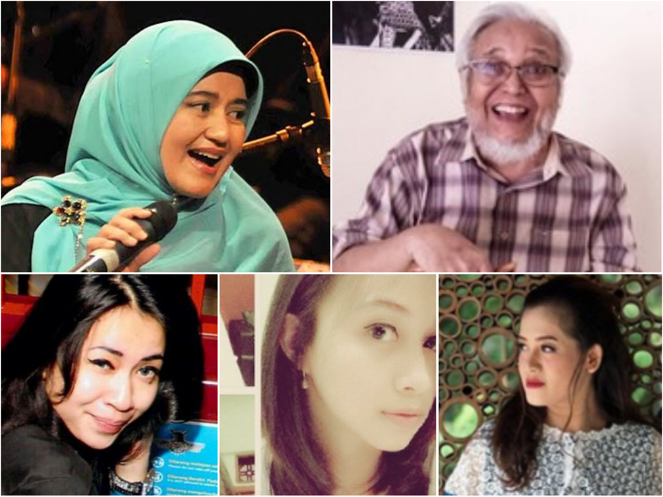 Adi Kurdi dan para pemeran inti dalam Keluarga Cemara dalam.foto kini